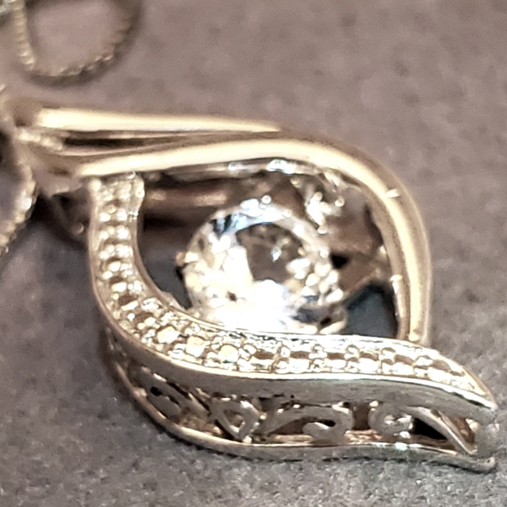 Sterling Silver Infinity Necklace